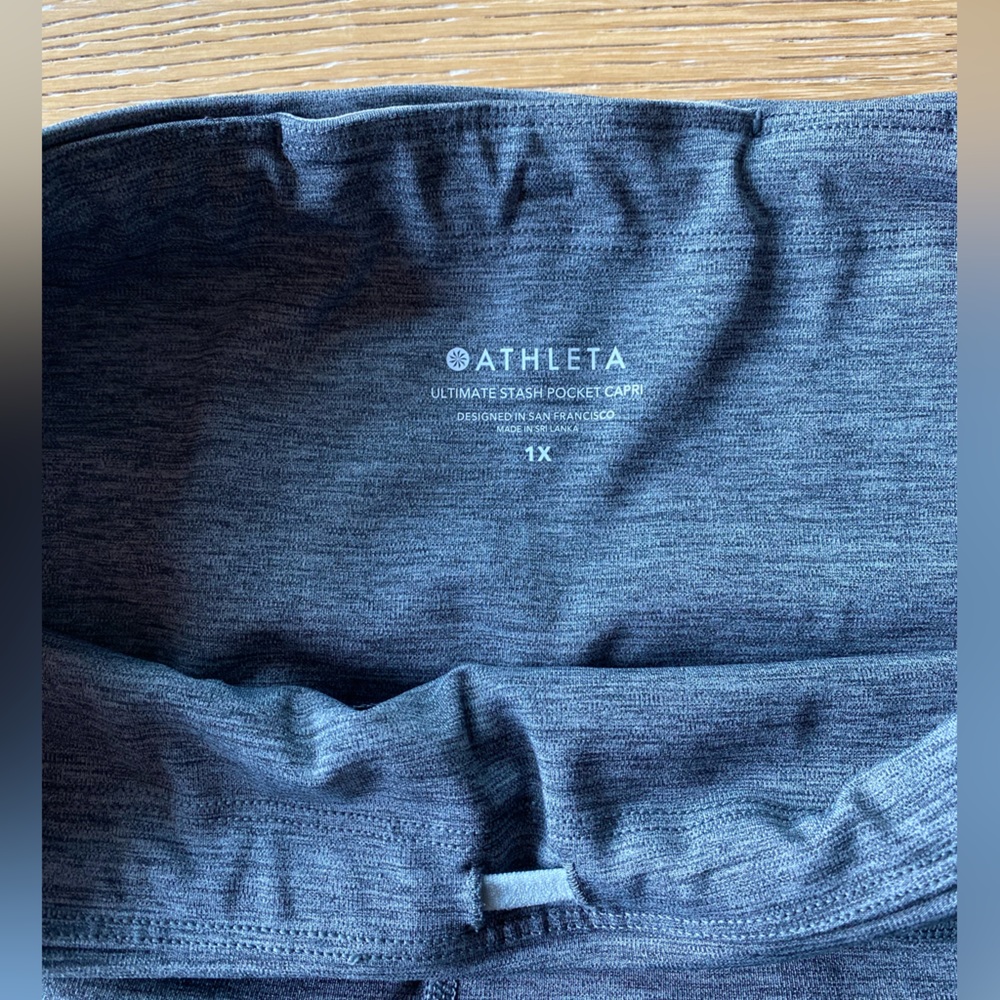 Athleta Ultimate Stash Pocket Capri 1X - Picture 3 of 3